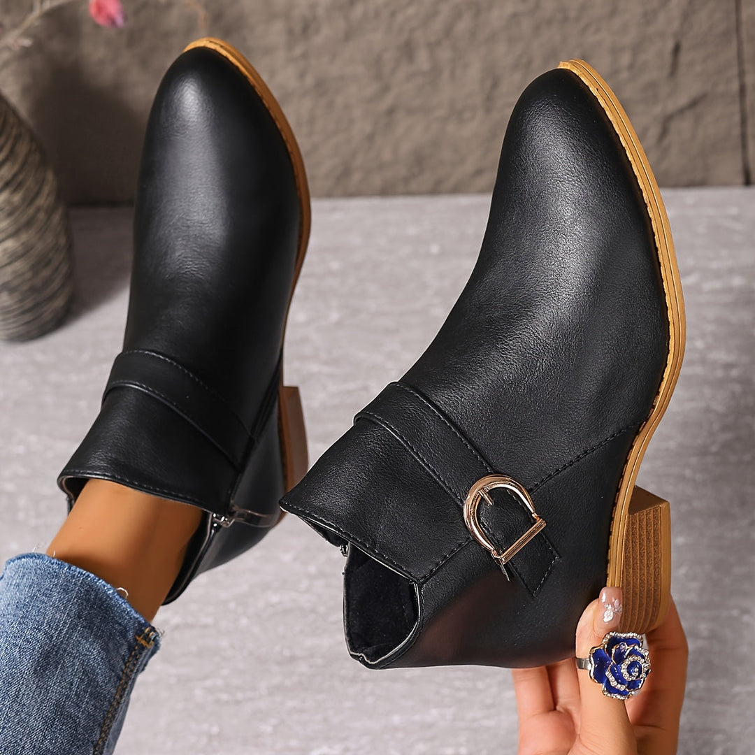 Severina | Botines Chelsea de Mujer con Correa Envolvente