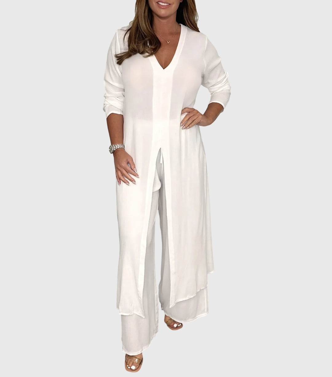 Amparo | Conjunto Elegante de Dos Piezas