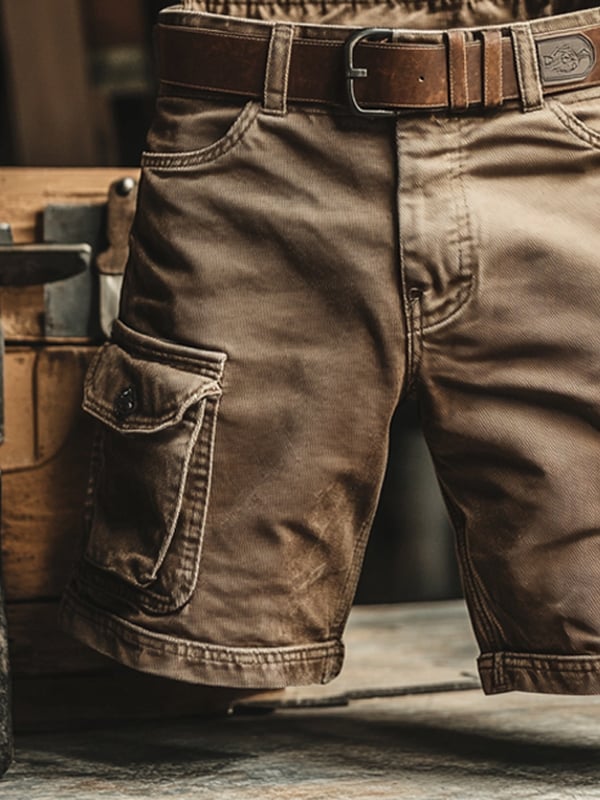 Fernando | Pantalones Cargo Cortos Retro