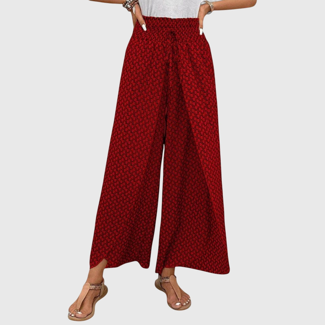 Leticia | Pantalón Palazzo de Mujer de Talle Alto