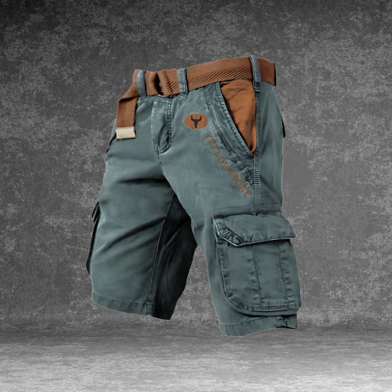 Manuel | Pantalones cortos cargo para hombre con 6 bolsillos