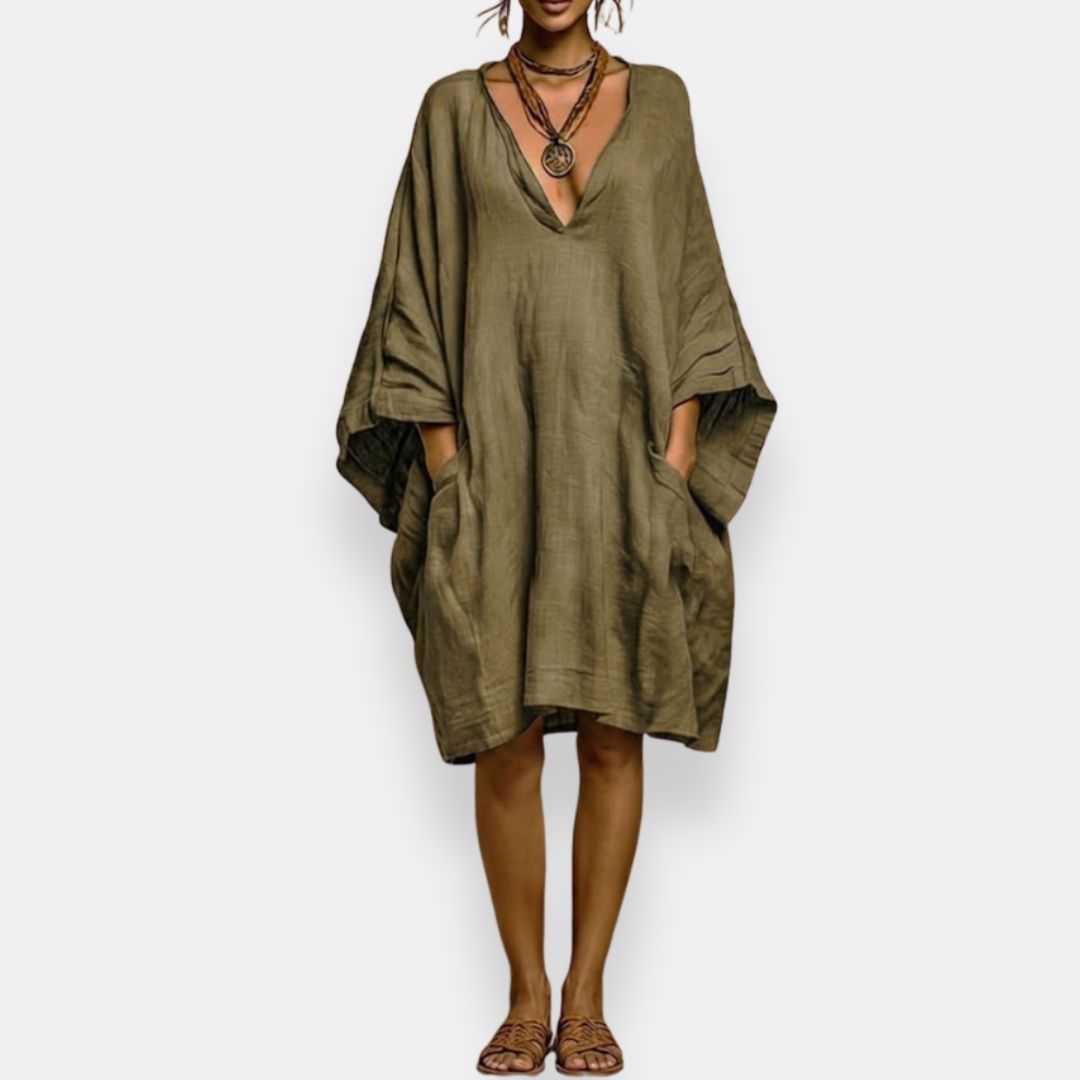 Patricia | Vestido Oversize Decolletado