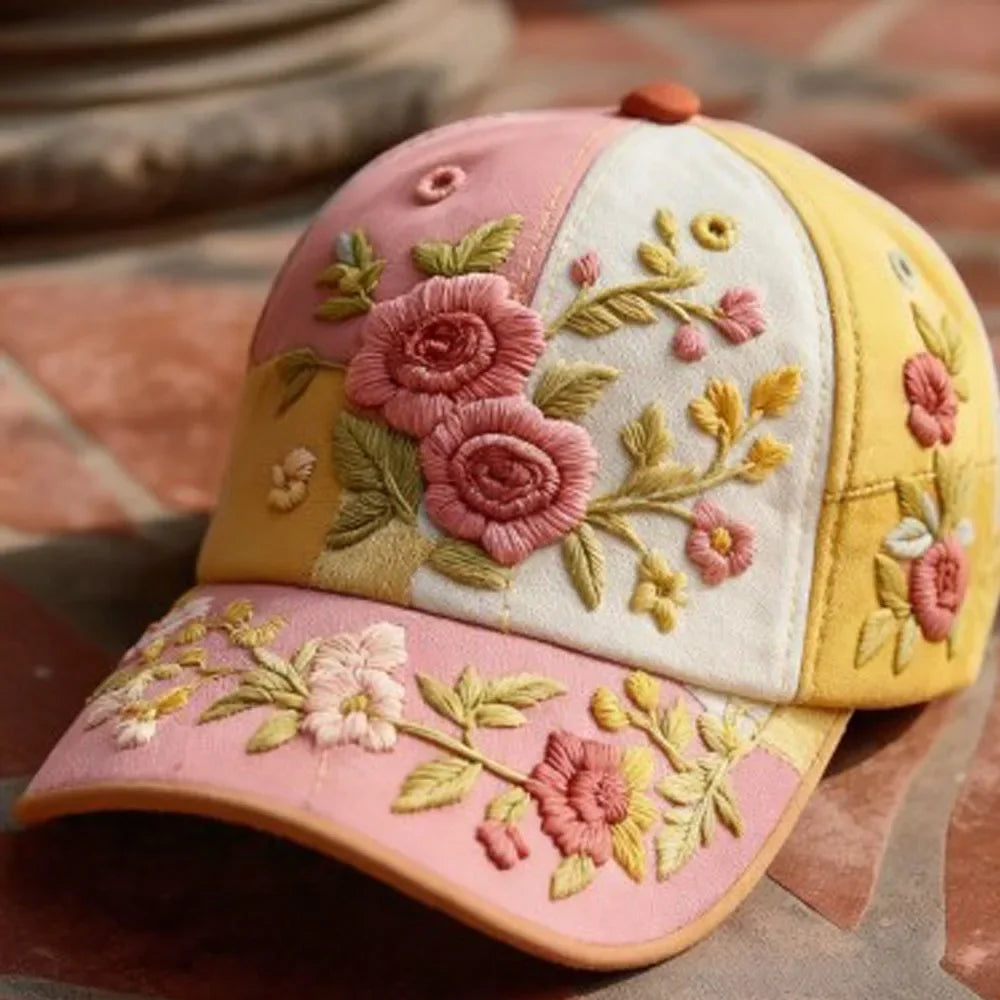 Daniela | Gorra Bordada Floral