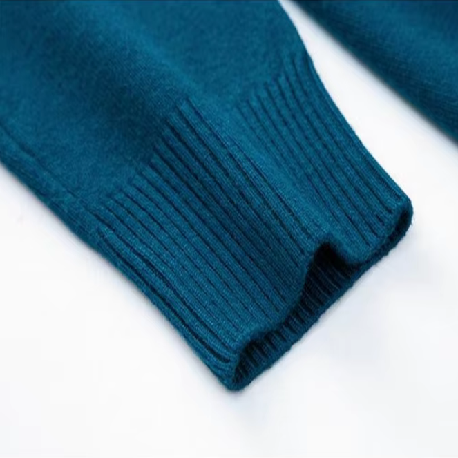 Ildefonso | Jersey de Cuello Alto de Punto Suave para Hombre