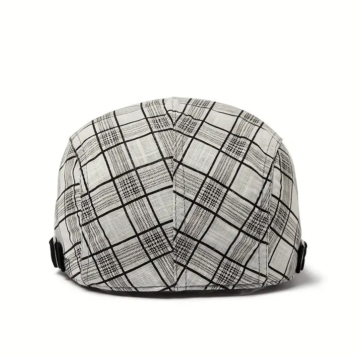 Diego|  Gorro vintage a Cuadros Ajustable