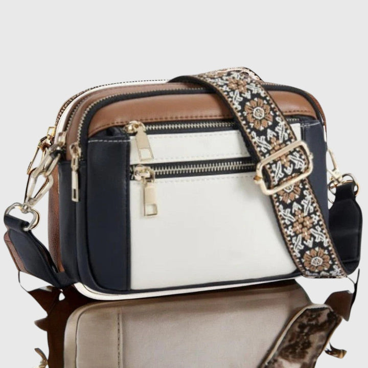 Ana | Bolso de Hombro con Correa Floral