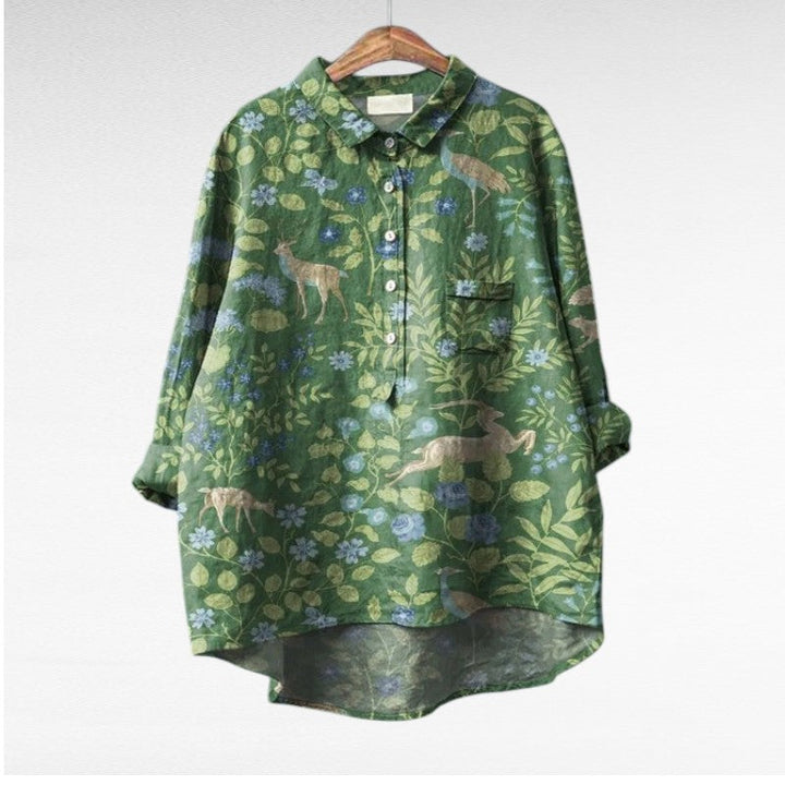 Juana | Blusa Vintage Elegante