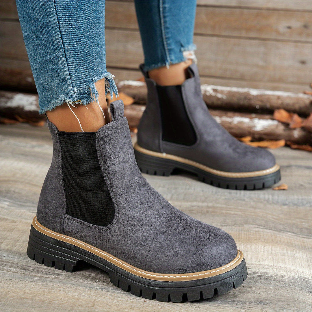 Perpetua | Botines Chelsea de Mujer con Plataforma