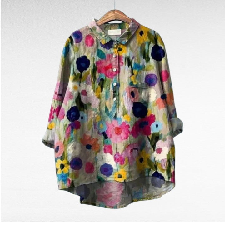 Juana | Blusa Vintage Elegante