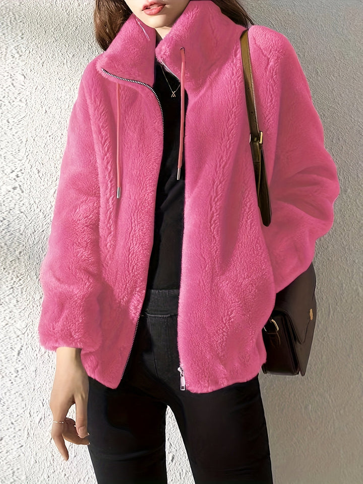Juana | Chaqueta de Punto Alto con Cremallera