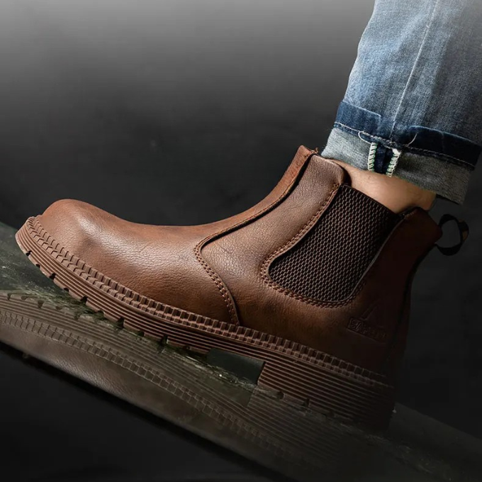 Saturnino | Botas Chelsea de Trabajo de Hombre con Puntera Reforzada
