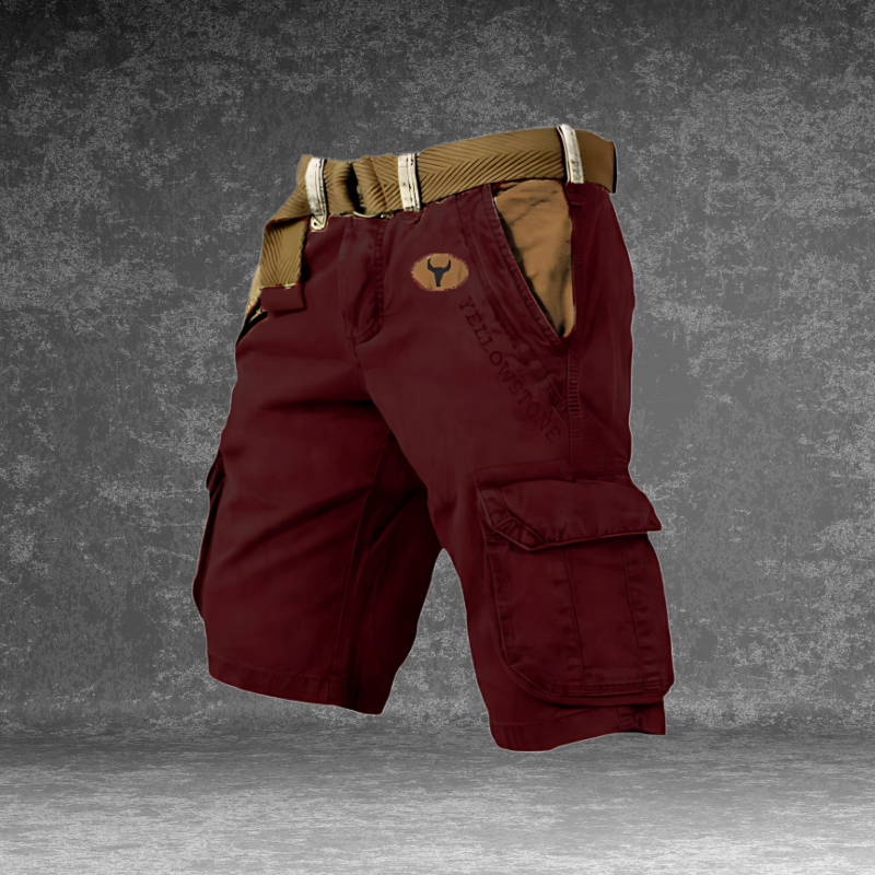 Manuel | Pantalones cortos cargo para hombre con 6 bolsillos