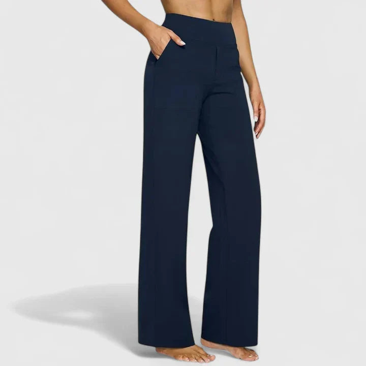 Begoña | Pantalón Elástico de Mujer de Corte Entallado