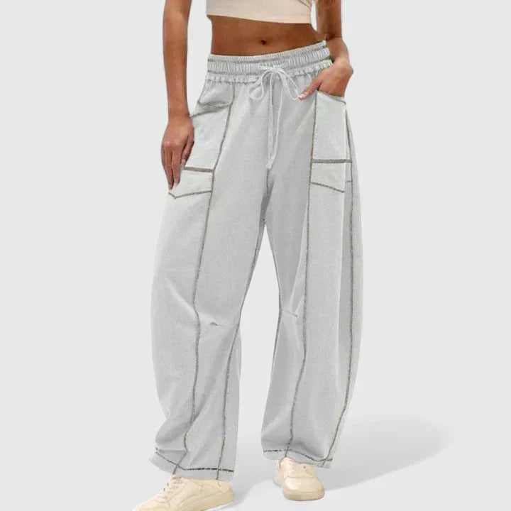 Azucena | Pantalón Ancho de Mujer Estilo Baggy