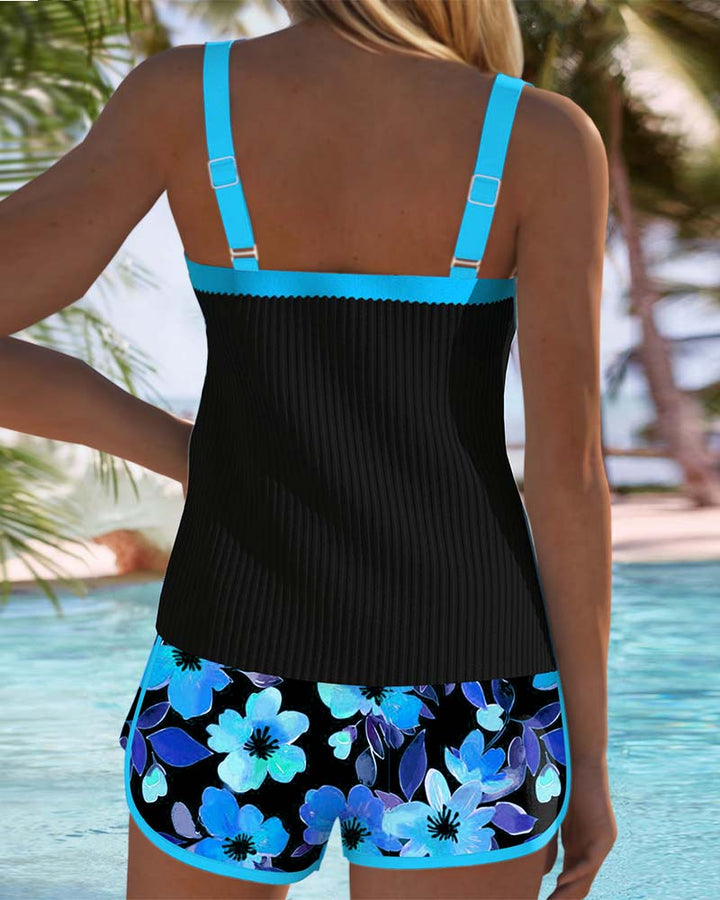 Gabriela | Tankini Elegante con Short Floral