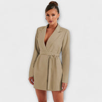 Thays | Vestido blazer con escote en V