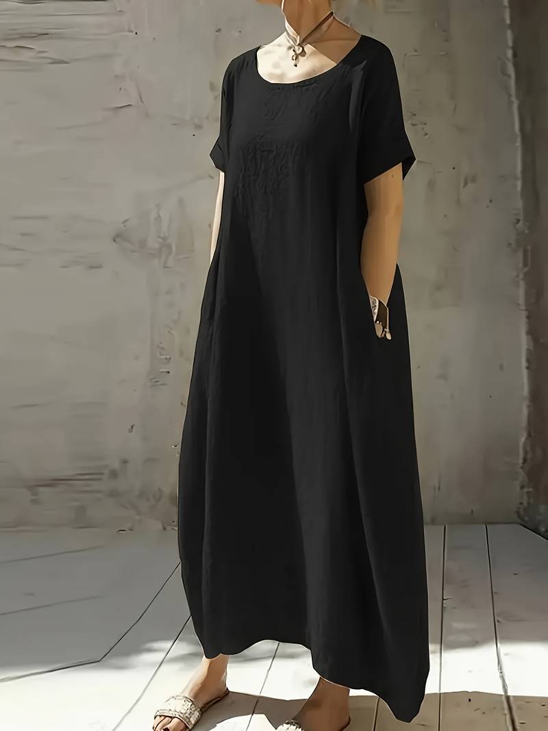 Lola | Vestido largo diario con mangas amplias