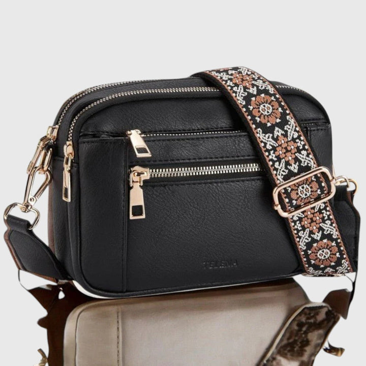 Ana | Bolso de Hombro con Correa Floral