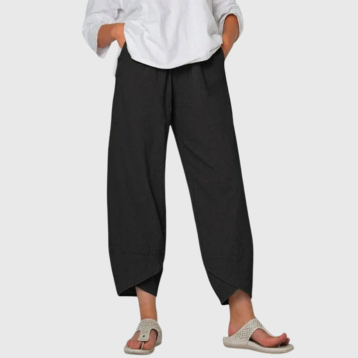 Elisa - Pantalón Ancho de Mujer Ligero y Transpirable