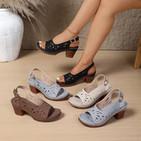 Cómodas sandalias ortopédicas para mujeres estilo boho