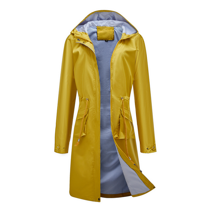 Betania | Gabardina Impermeable de Mujer de Corte Clásico