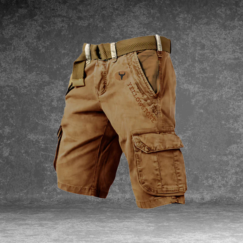 Manuel | Pantalones cortos cargo para hombre con 6 bolsillos