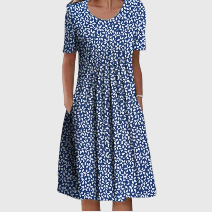 Azul floral / 3XL
