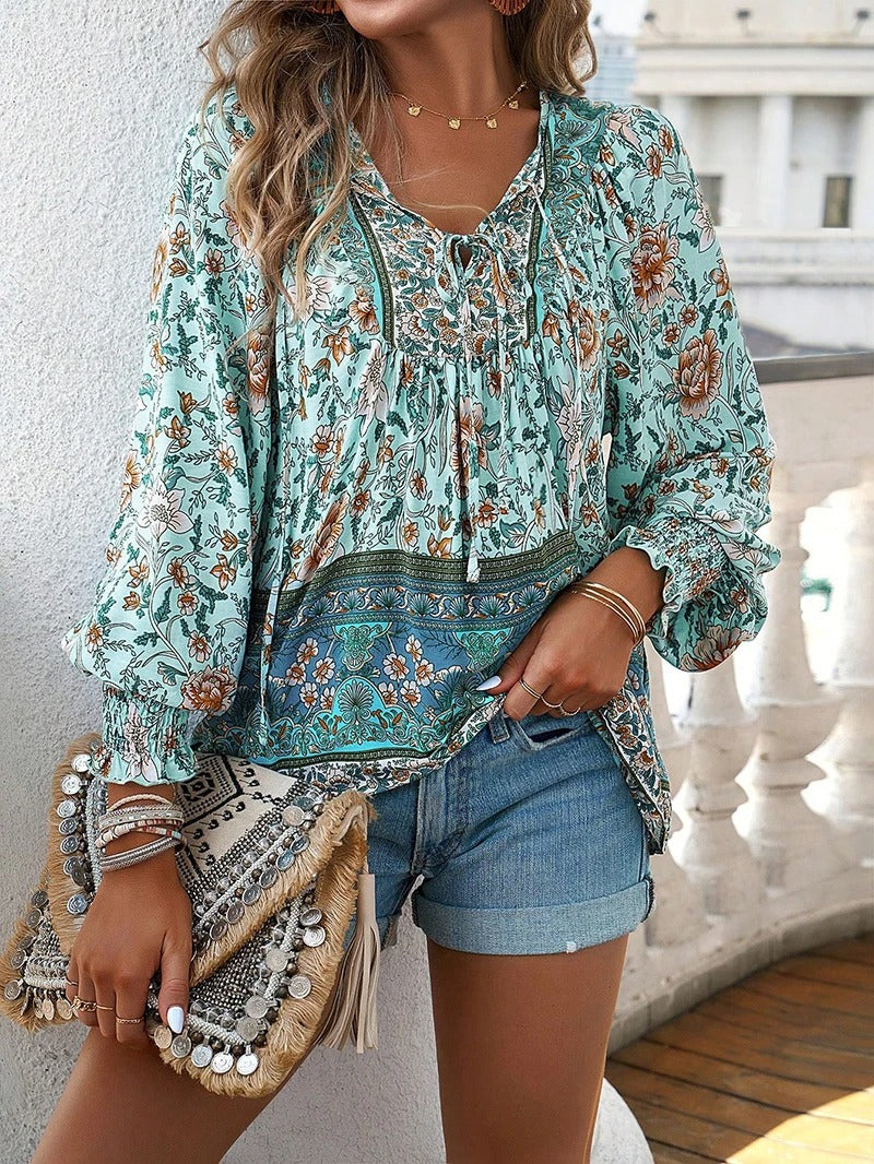 Beverly | Top Floral de Verano