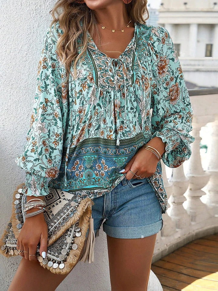 Beverly | Top Floral de Verano