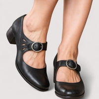 Clara | Zapato de tacón elegante de cuero sintético