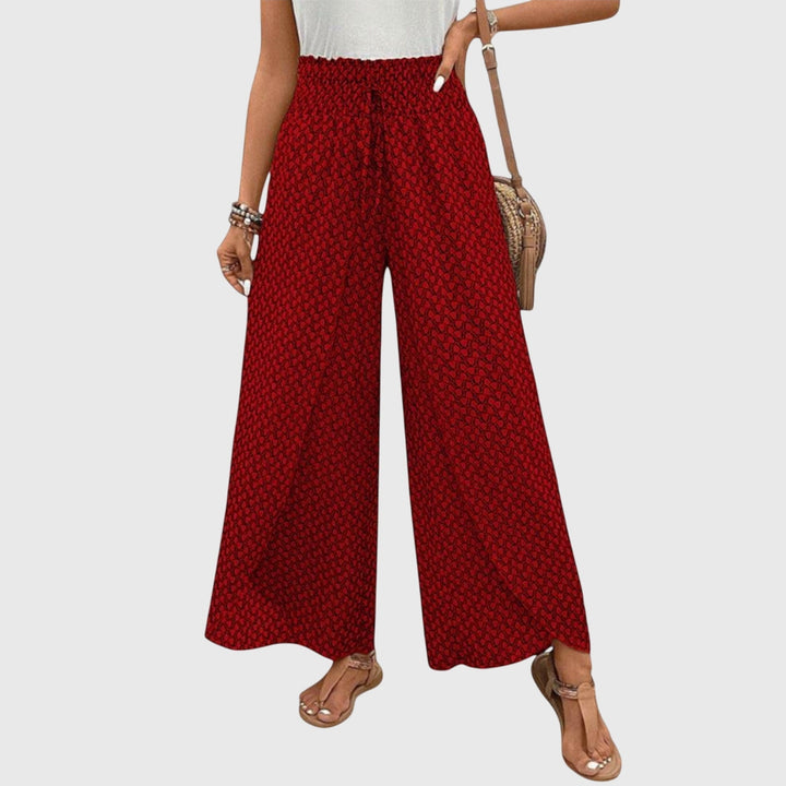 Leticia | Pantalón Palazzo de Mujer de Talle Alto