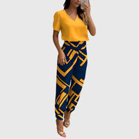 Concepción | Conjunto de Blusa y Pantalones Elegante