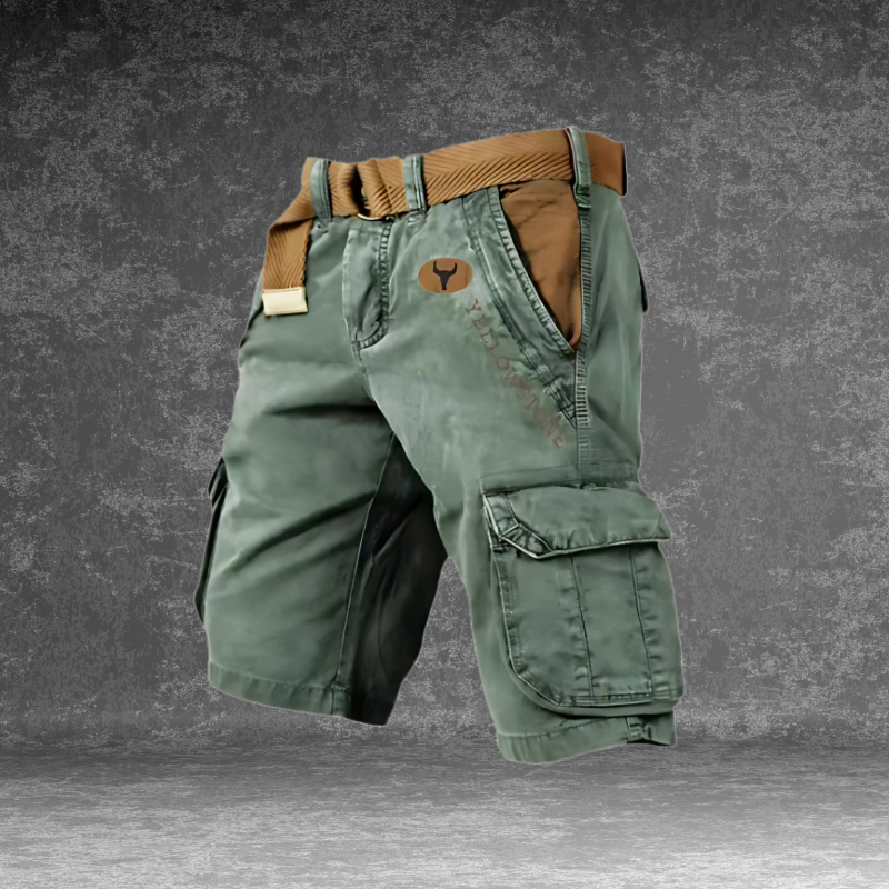 Manuel | Pantalones cortos cargo para hombre con 6 bolsillos