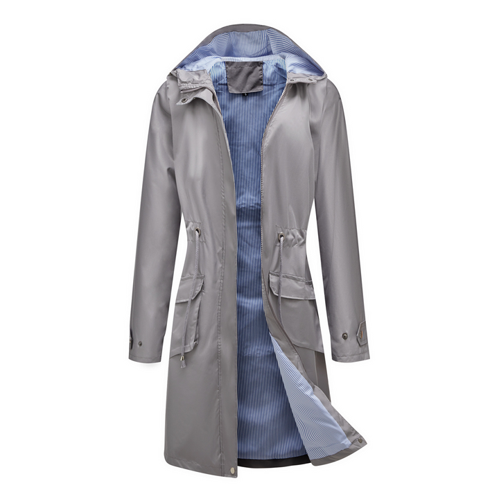 Betania | Gabardina Impermeable de Mujer de Corte Clásico