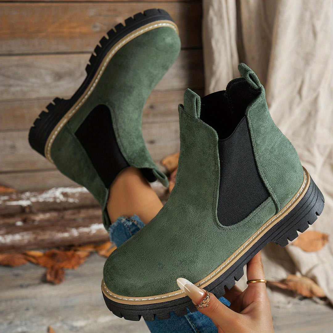 Perpetua | Botines Chelsea de Mujer con Plataforma