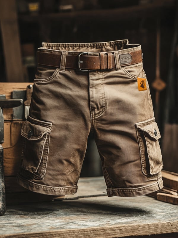 Fernando | Pantalones Cargo Cortos Retro