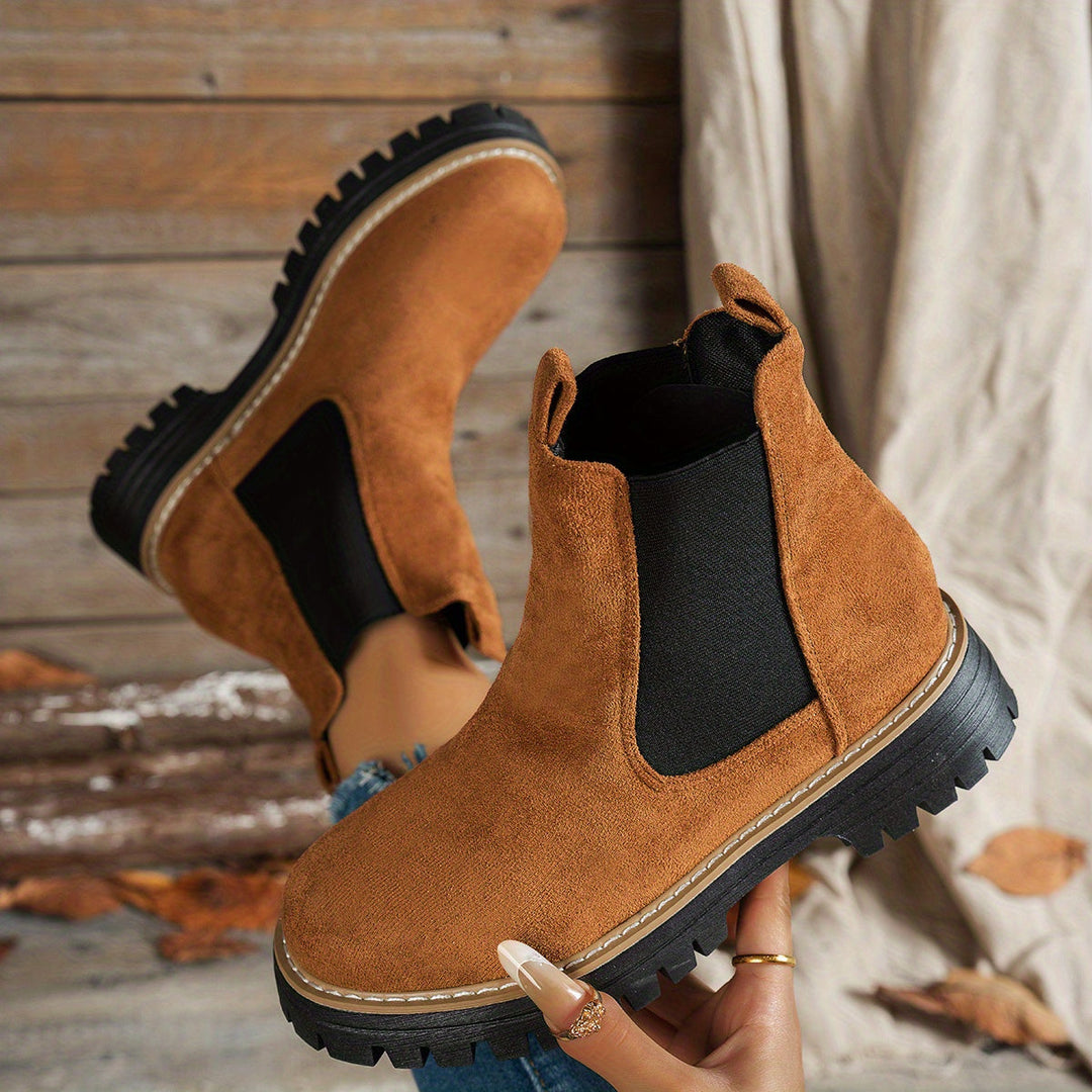 Perpetua | Botines Chelsea de Mujer con Plataforma