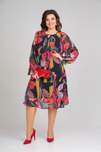 Teresa | Vestido floral elegante