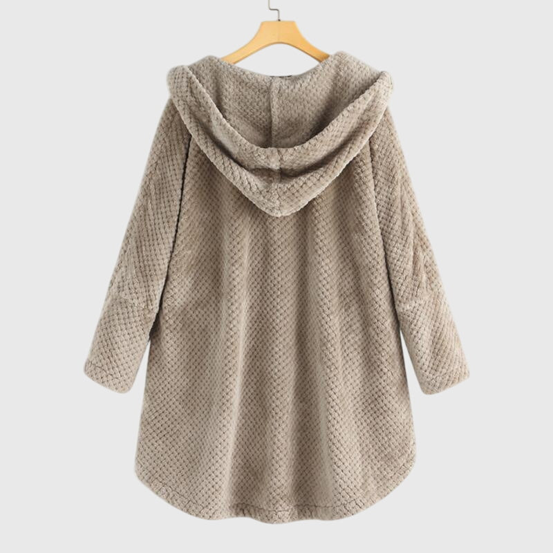 Anselma | Chaqueta Polar con Capucha