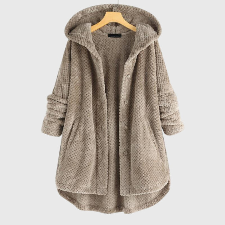 Anselma | Chaqueta Polar con Capucha