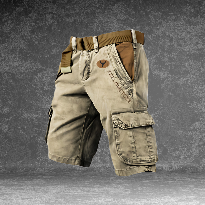 Manuel | Pantalones cortos cargo para hombre con 6 bolsillos