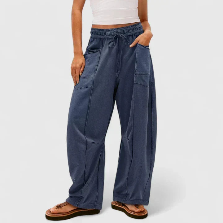 Azucena | Pantalón Ancho de Mujer Estilo Baggy