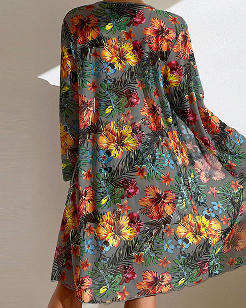 Filomena | Bikini con falda floral