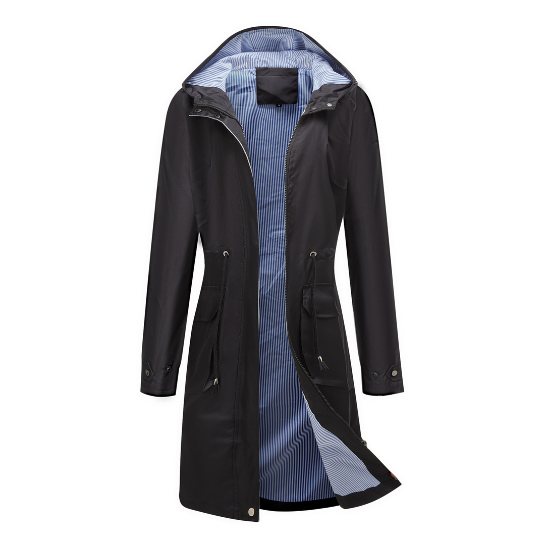 Betania | Gabardina Impermeable de Mujer de Corte Clásico