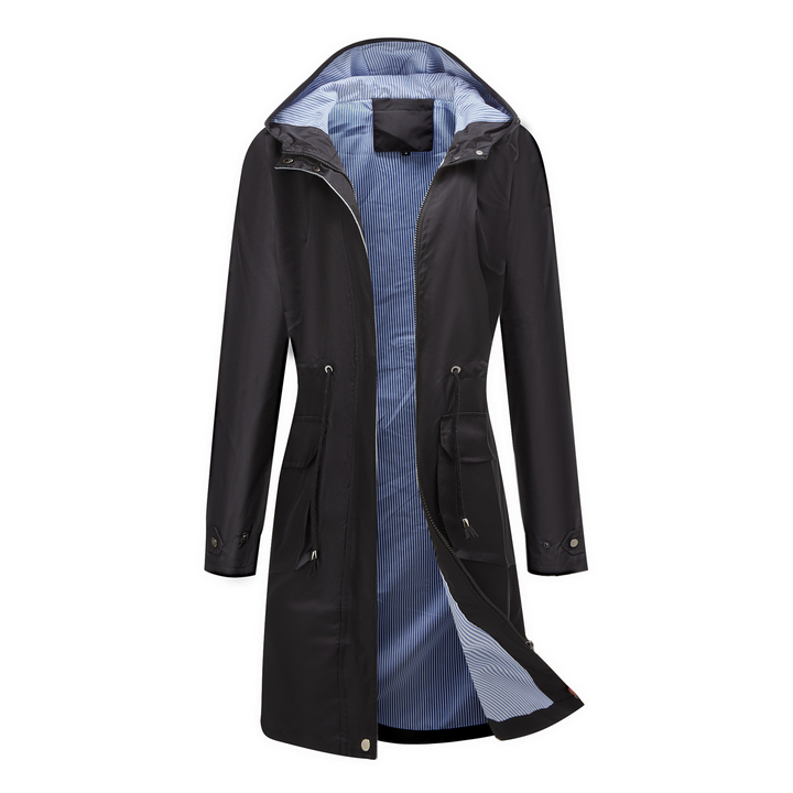 Betania | Gabardina Impermeable de Mujer de Corte Clásico