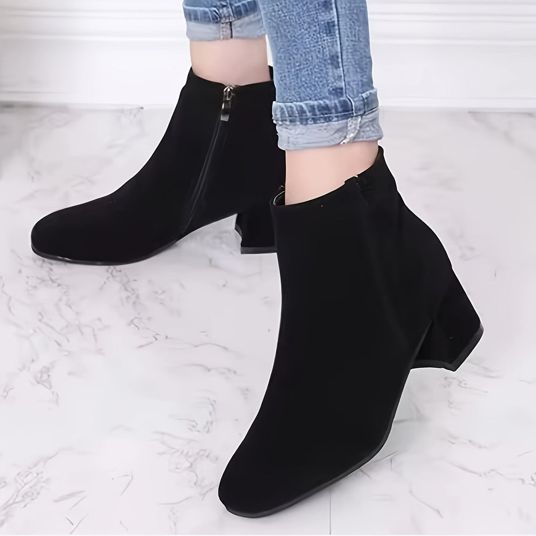 Prudencia | Botines Chelsea de Mujer con Acabado Ante