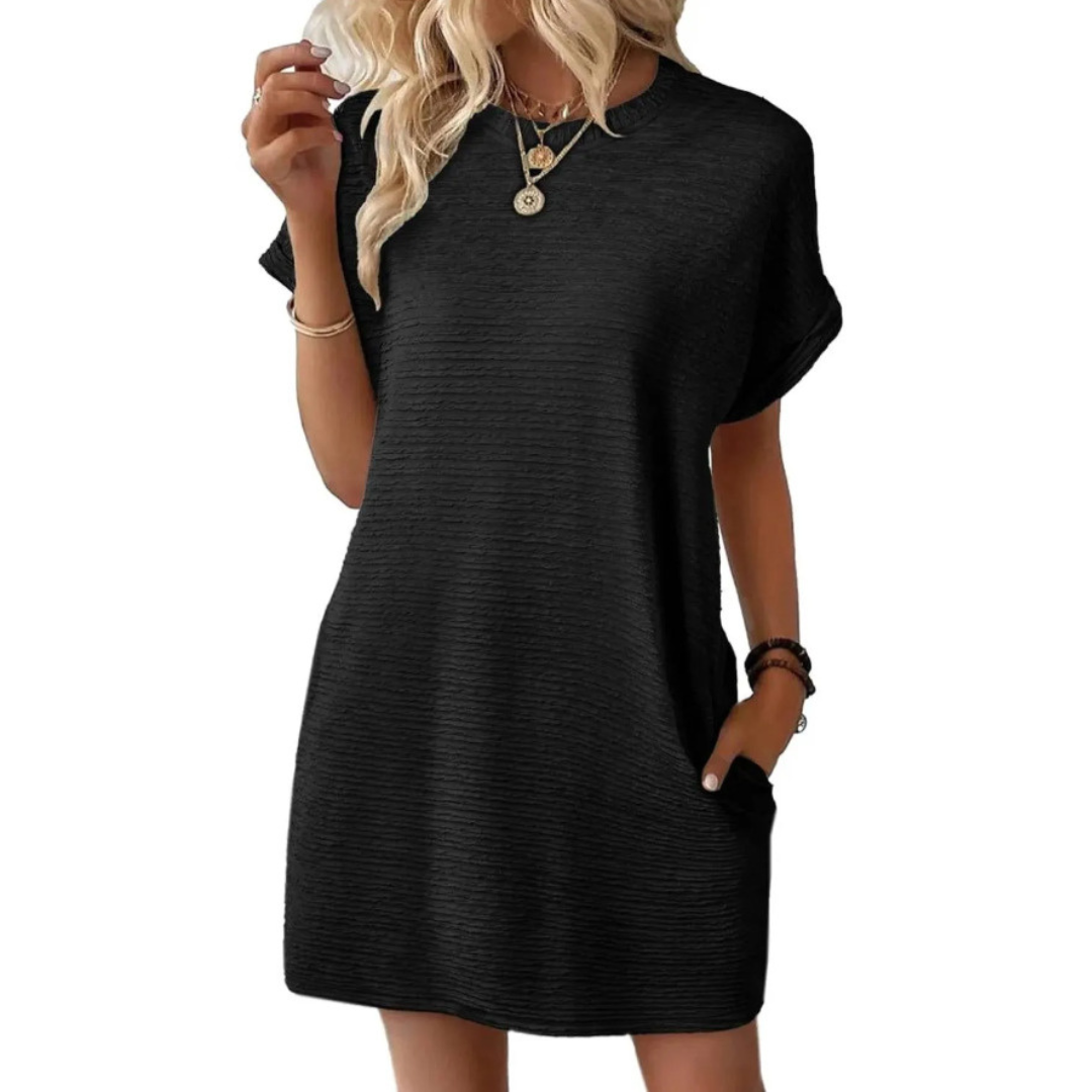 Sofía | Vestido Mini Elegante Con Bolsillo