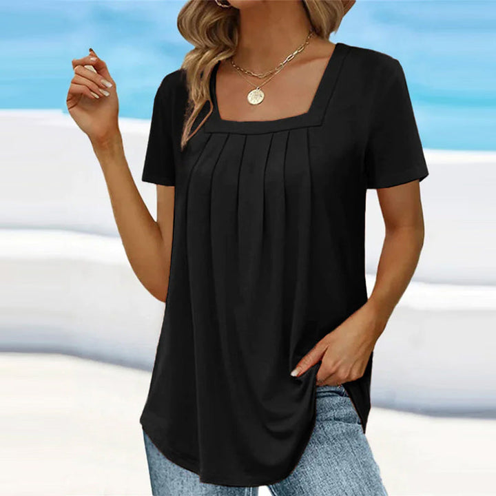 Brenda™ | Blusa Elegante con Pliegues