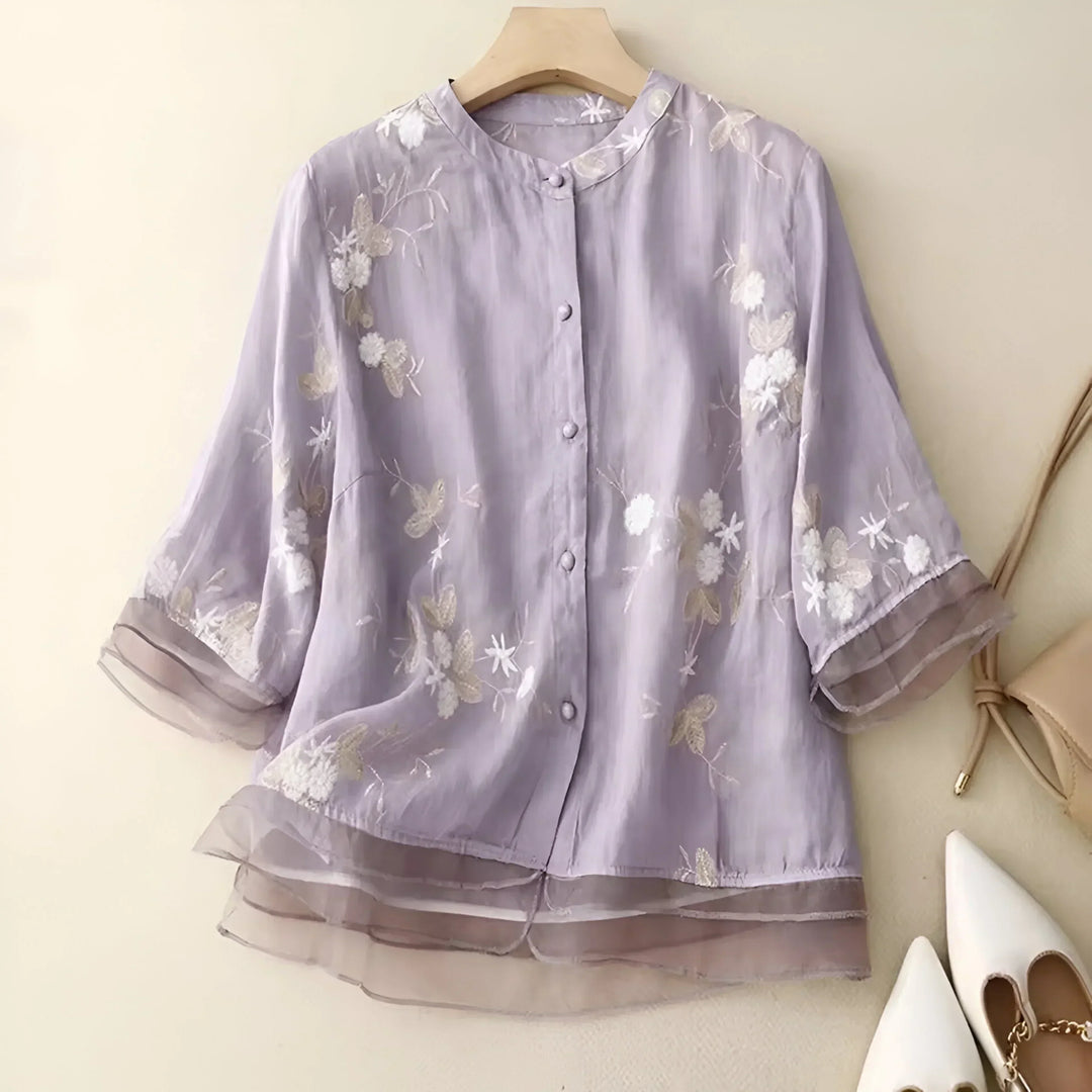 Giovanna - Blusa de algodón ligera