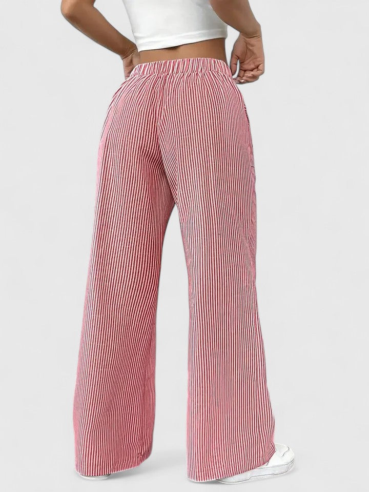 Montserrat | Pantalón Ancho de Mujer con Cintura Ajustable